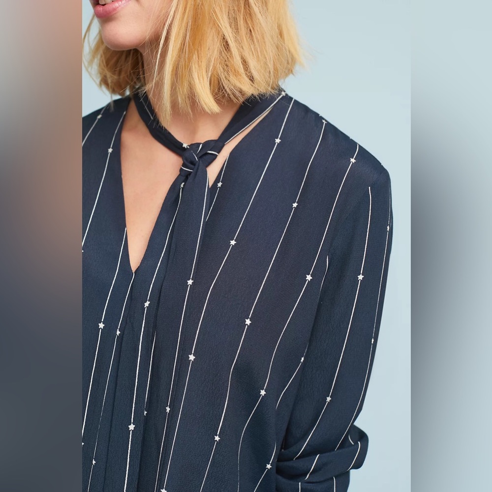 Rails Rhea Striped Stars Blouse - Picture 3 of 10